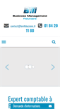 Mobile Screenshot of bmfiduciaire.fr